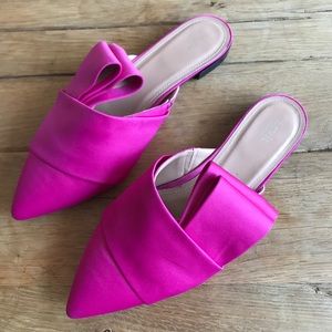 Lewit Satin Ribbon Pink slides